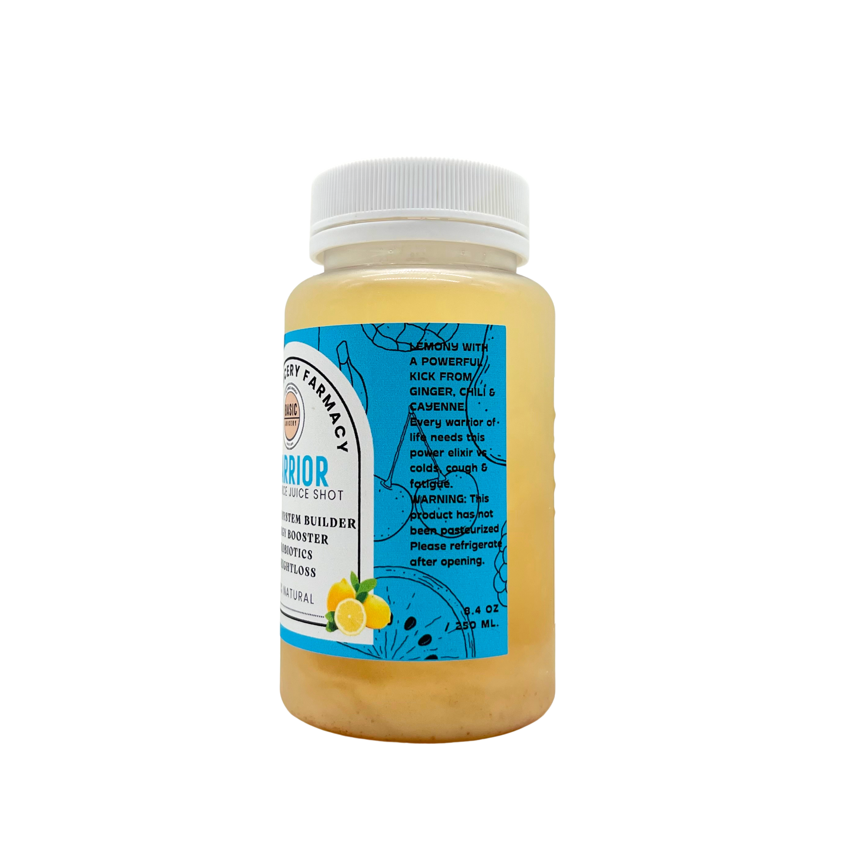 Basic Juicery – Warrior Juice Shot