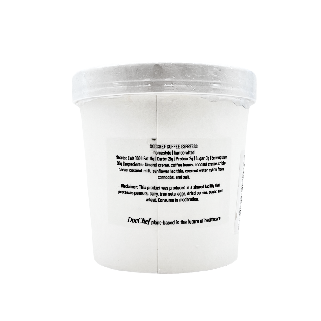 Doc Chef – Coffee Espresso Plant-based Ice Cream