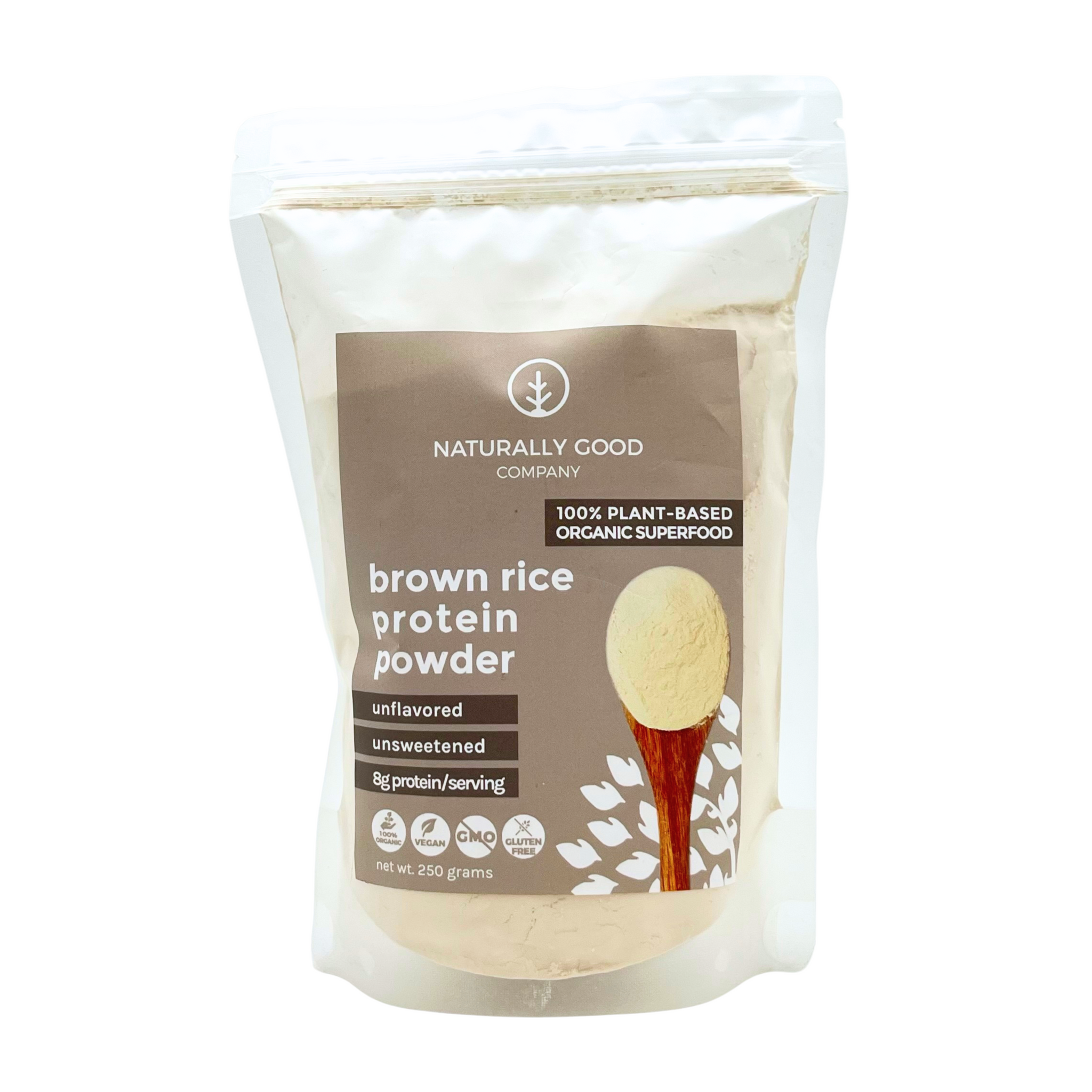 High Protein Brown Rice Naturally Good – Brown Rice Protein Powder – Real Food PH