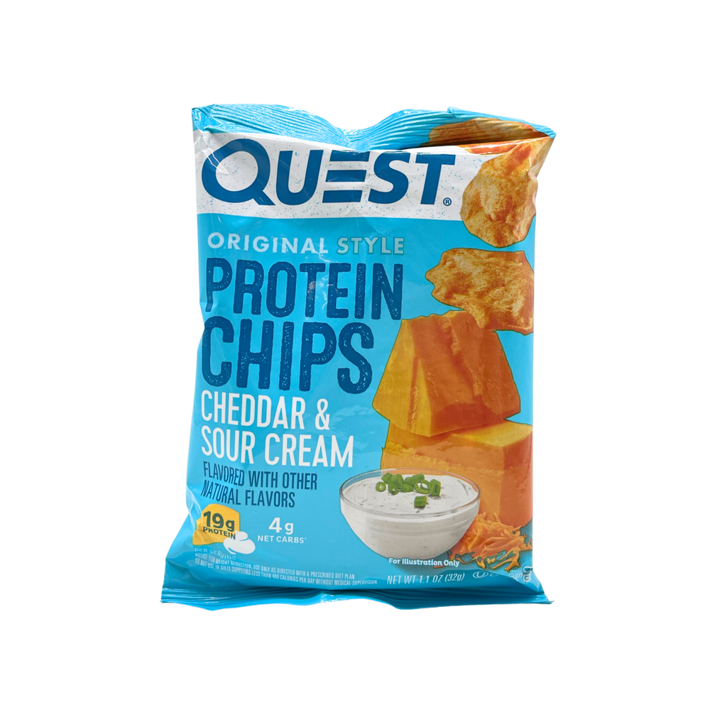 Quest - Cheddar & Sour Cream Chips