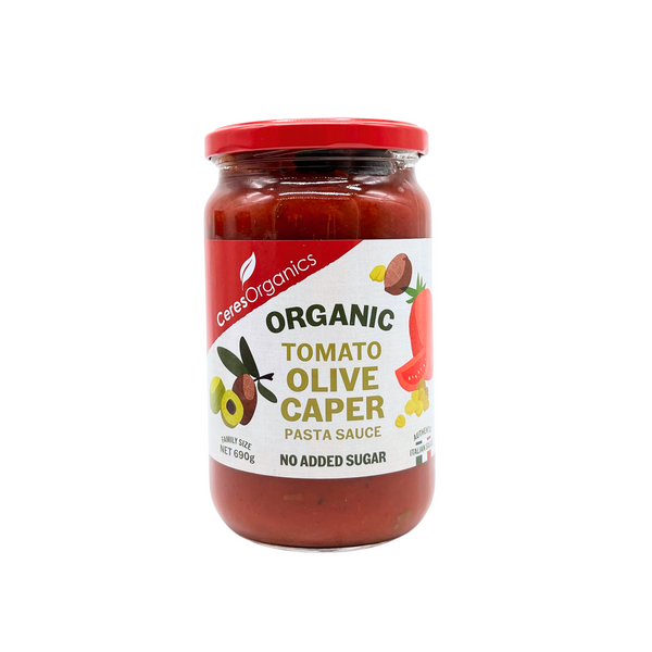 Ceres Organics - Tomato Olive Caper Pasta Sauce