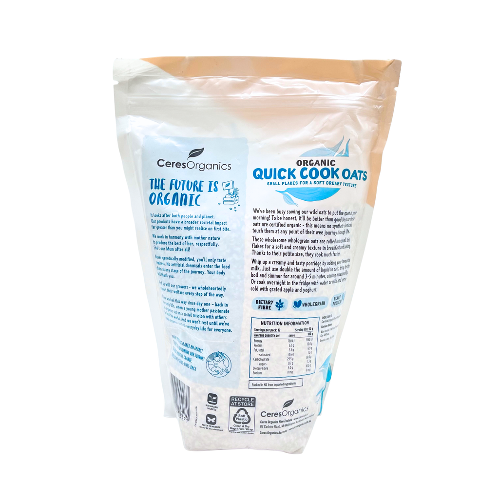 Ceres Organics - Organic Quick Cook Oats