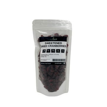 Real Food PH -Sweetened Dried Cranberries 250g