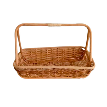 Sets & Packaging — Open Flat Wicker Basket