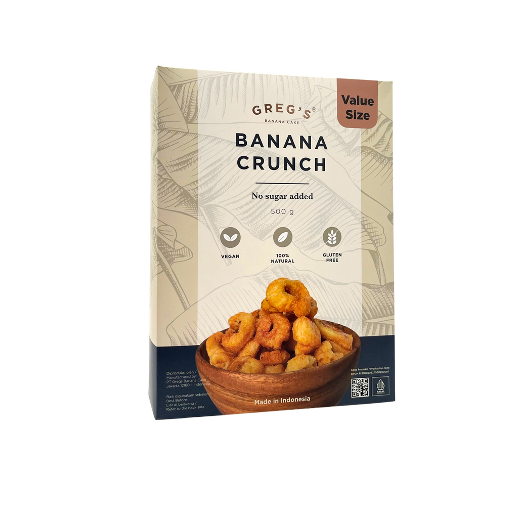 Greg's – Banana Crunch No Sugar Added