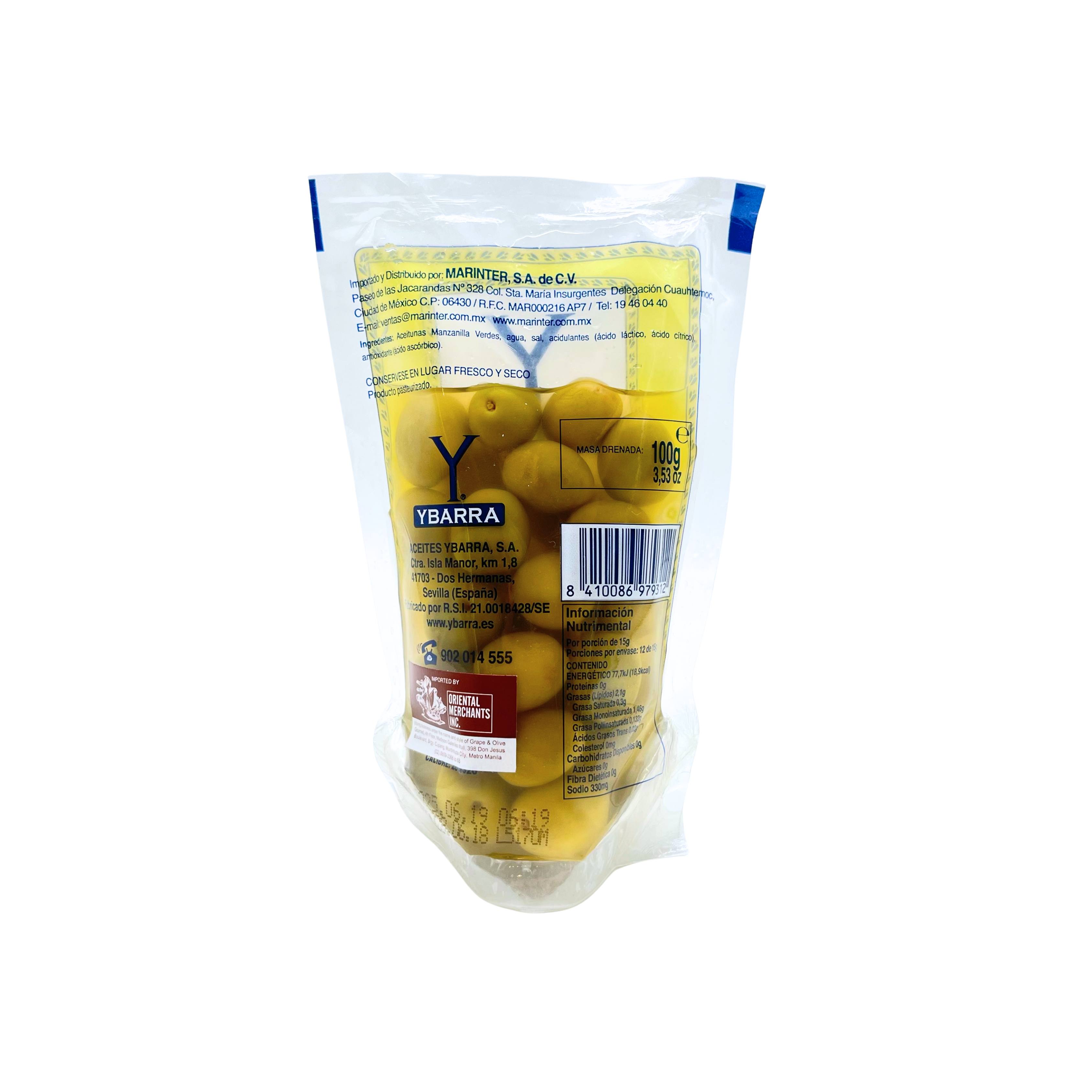Ybarra - Plain Green Olives