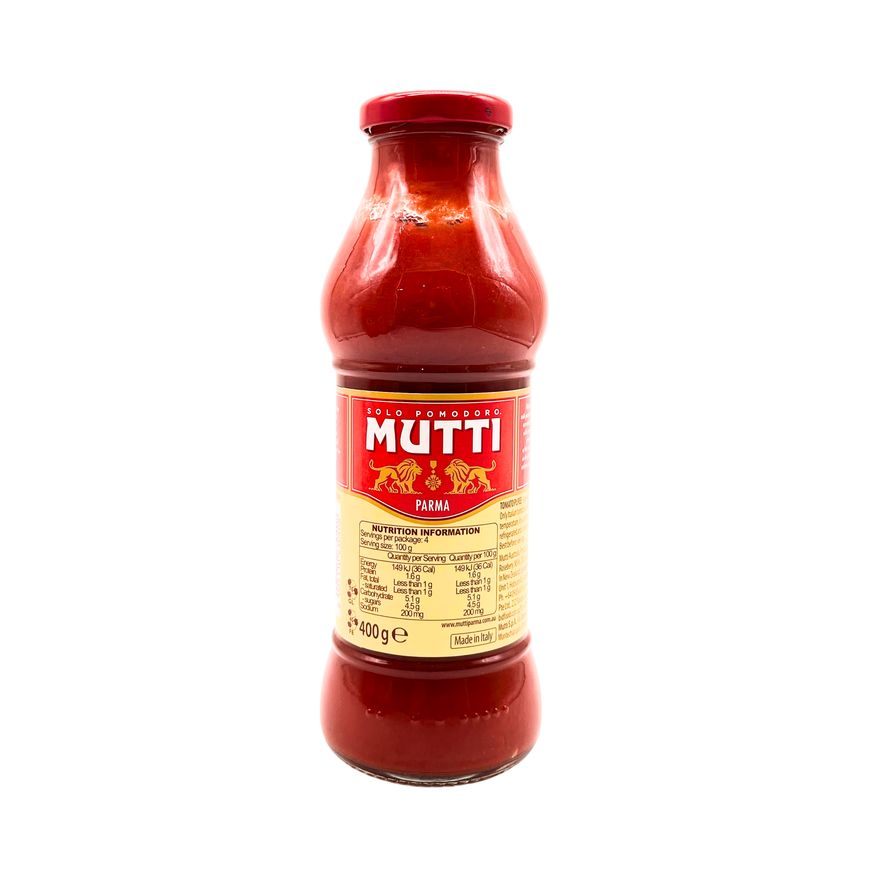 Mutti - Passata Tomato Sauce