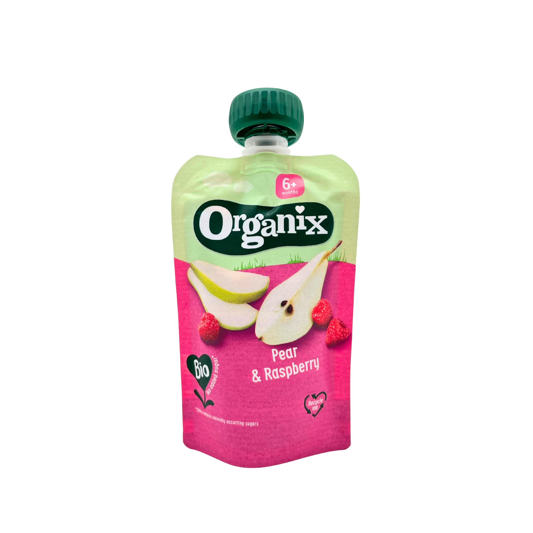 Organix Raspberry Stars Organix – Pear & Raspberry Fruit Purée Pouch | Real Food PH