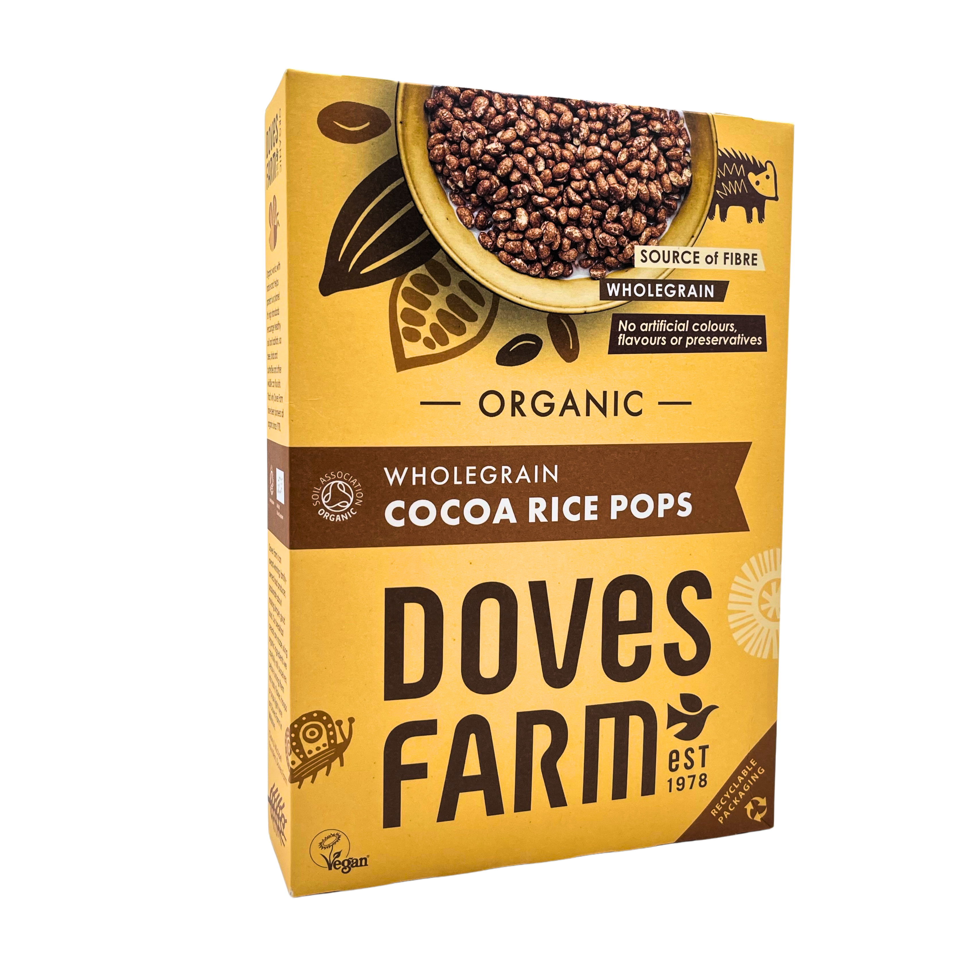 Doves Farm - Wholegrain Cocoa Ricepops