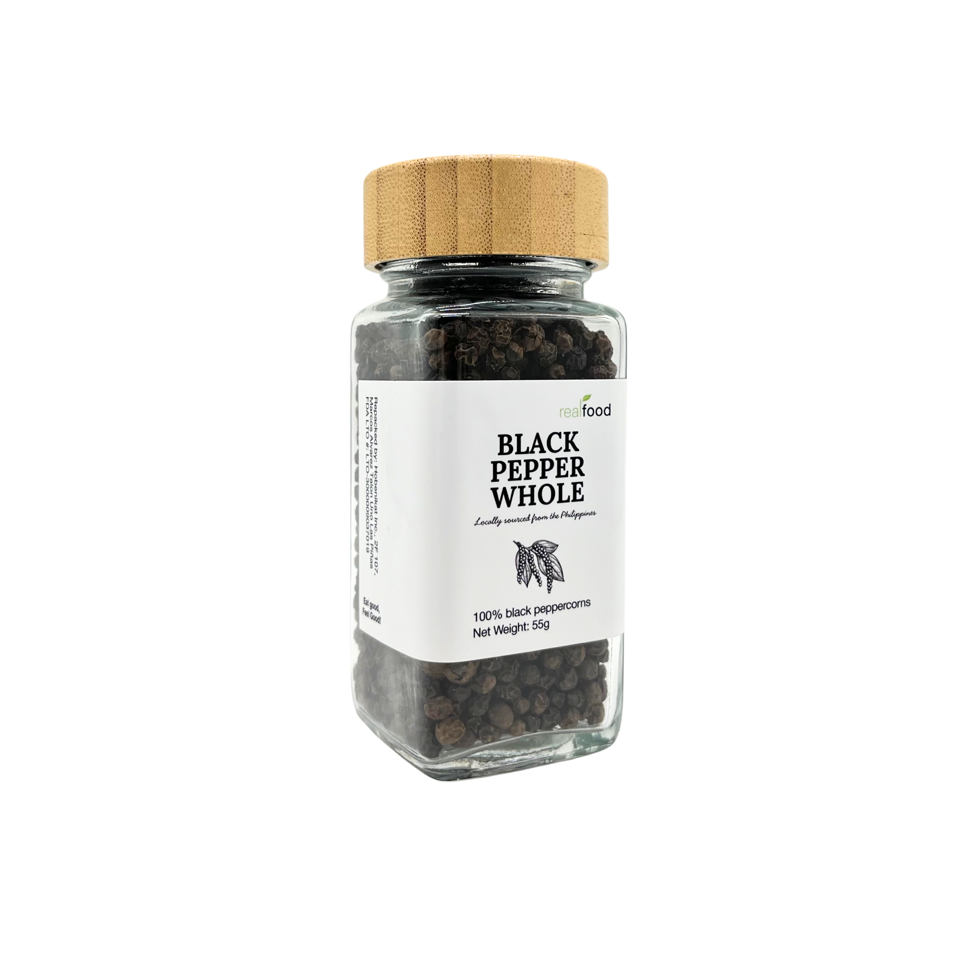 Real Food PH - Black Pepper Whole