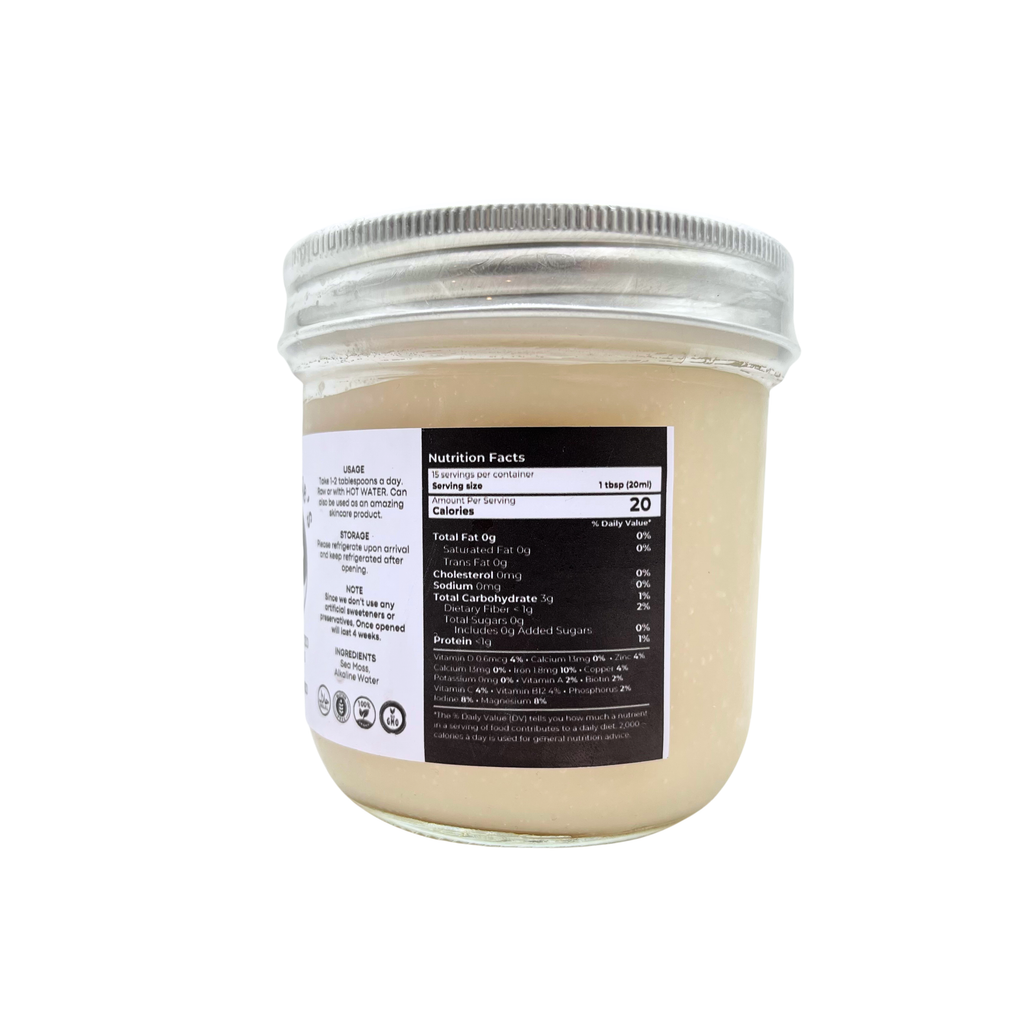 Uncle Bob's - Wildcrafted Seamoss Unsweetened