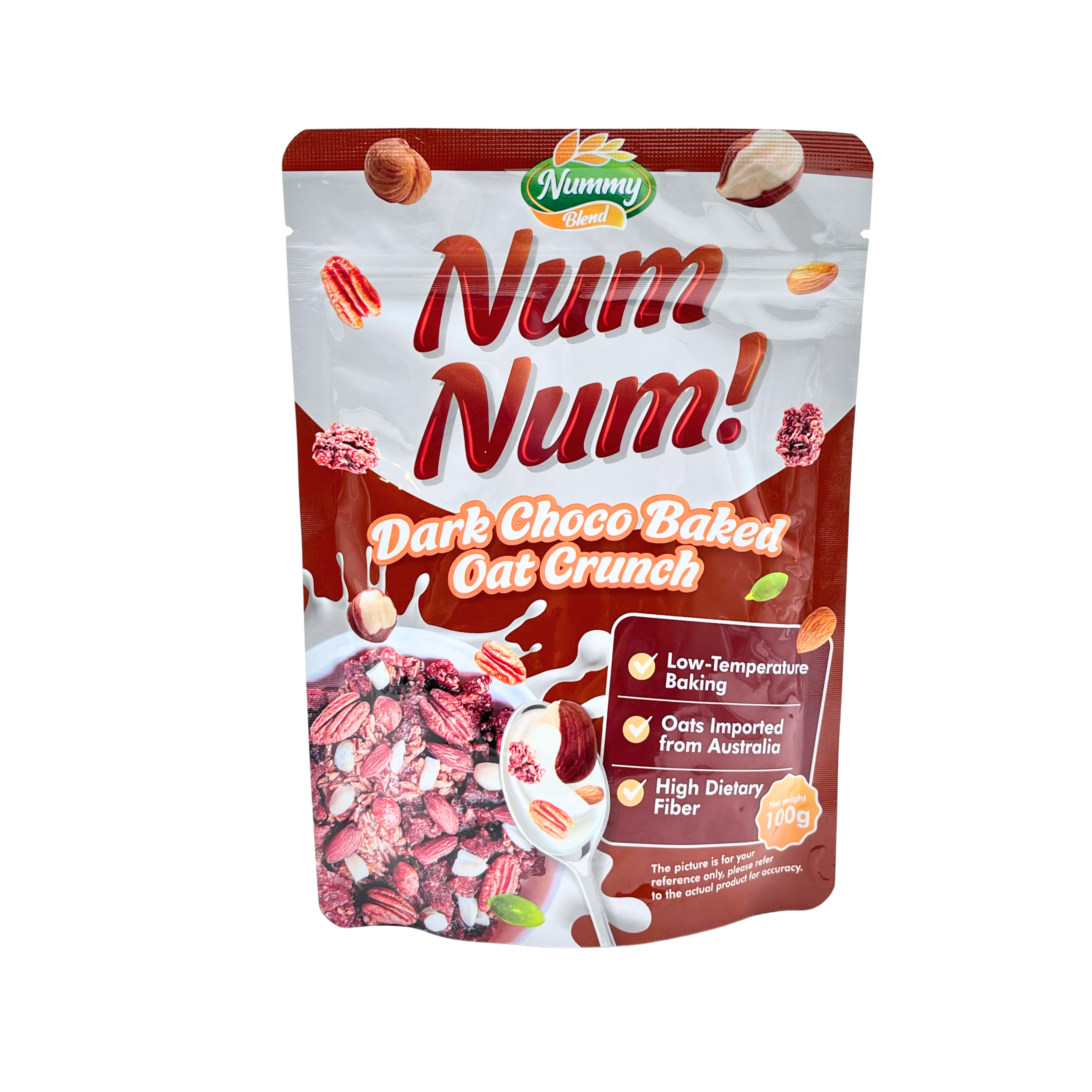 Nummy - Dark Choco Baked Oat Crunch