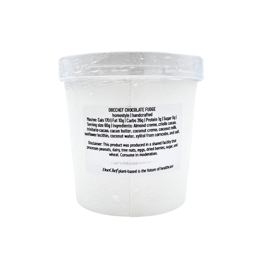 Doc Chef – Chocolate Fudge Plant-based Ice Cream
