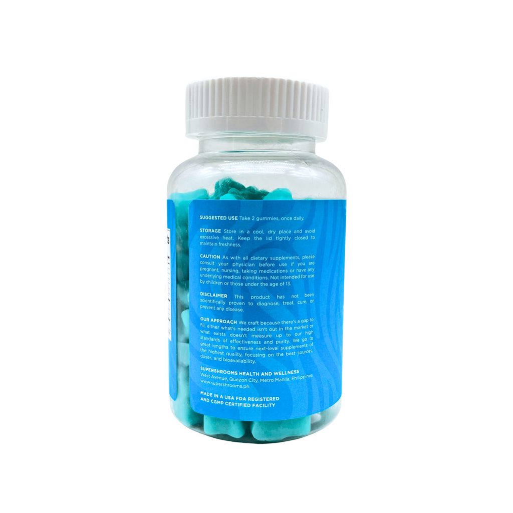 Supershrooms - Lion's Mane Ashwaganda Gummies