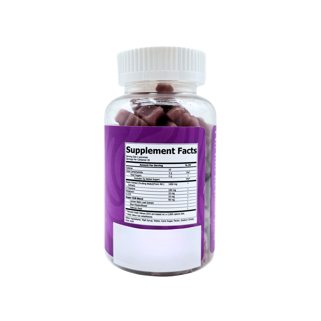 Supershrooms - Reishi Melatonin Gummies