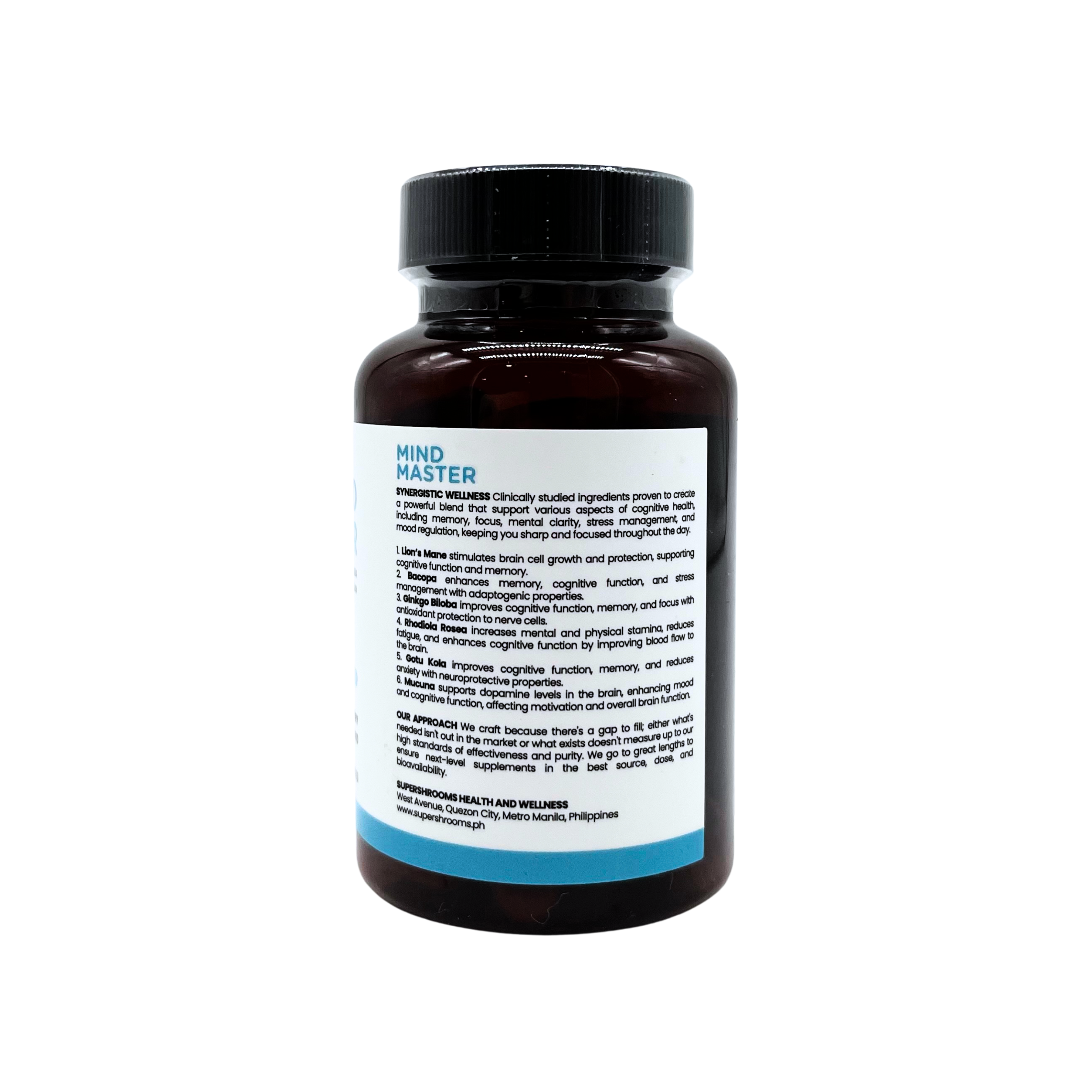 Supershrooms - Mind Master 6 in 1 Capsules