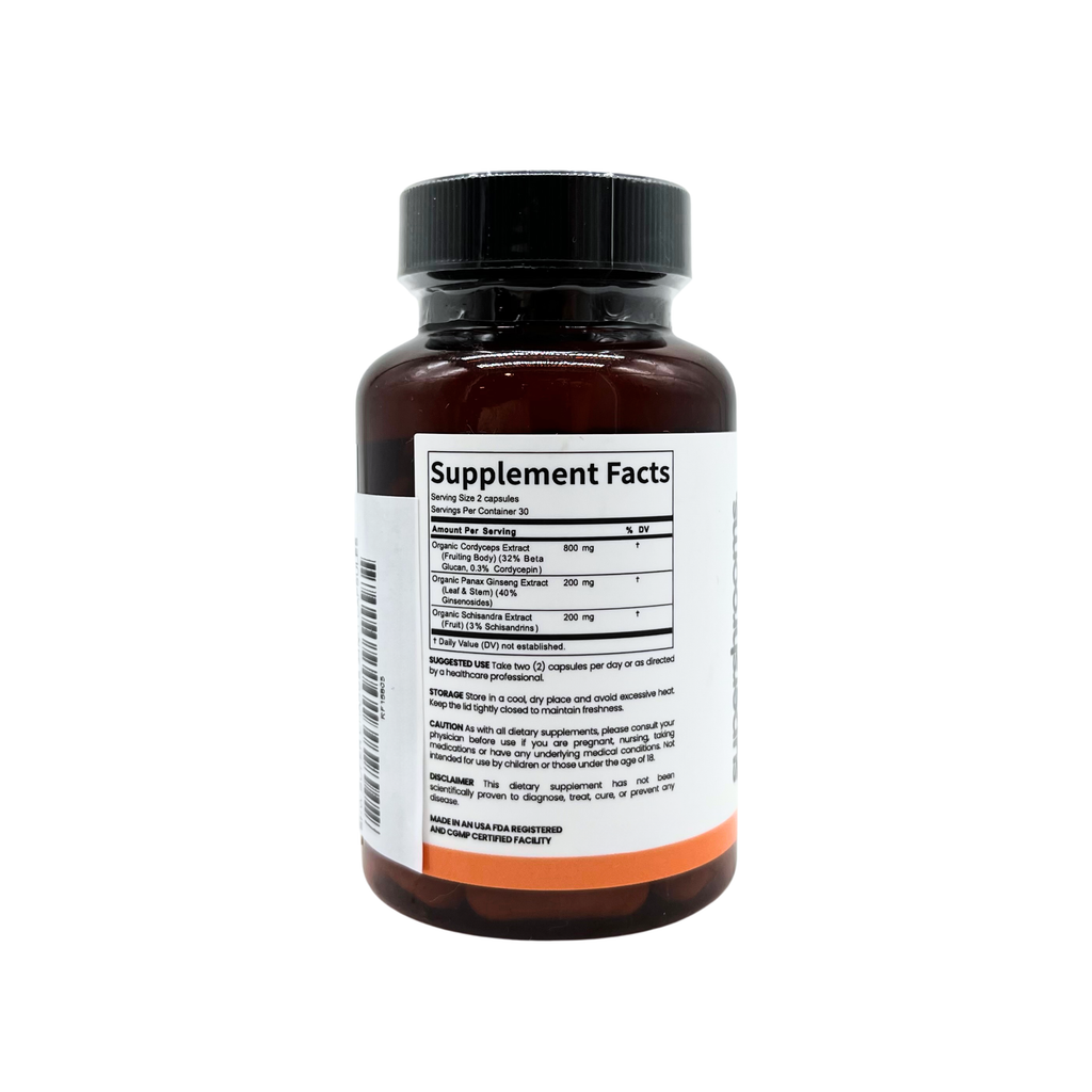 Supershrooms - Super Charge 3 in 1 Capsules
