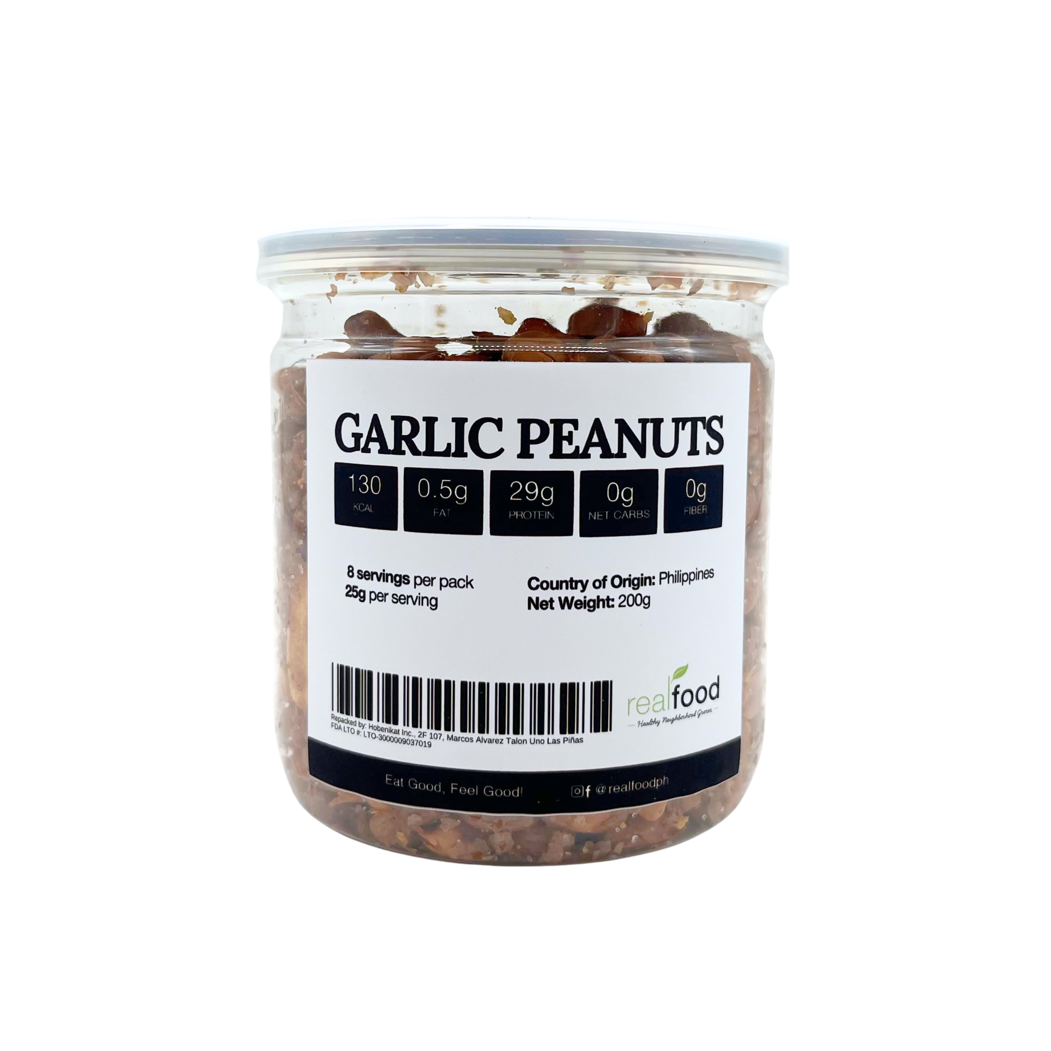 Real Food - Garlic Peanuts