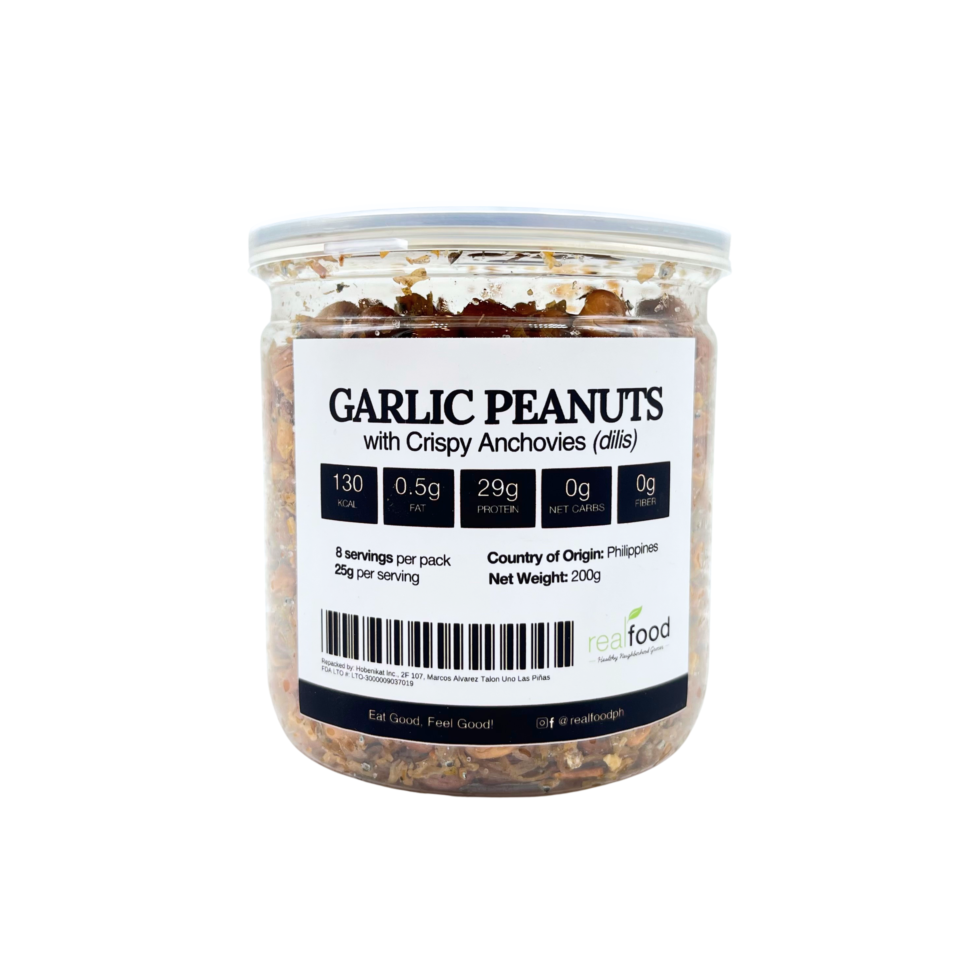 Real Food - Garlic Peanuts with Crispy Anchovies (Dilis)