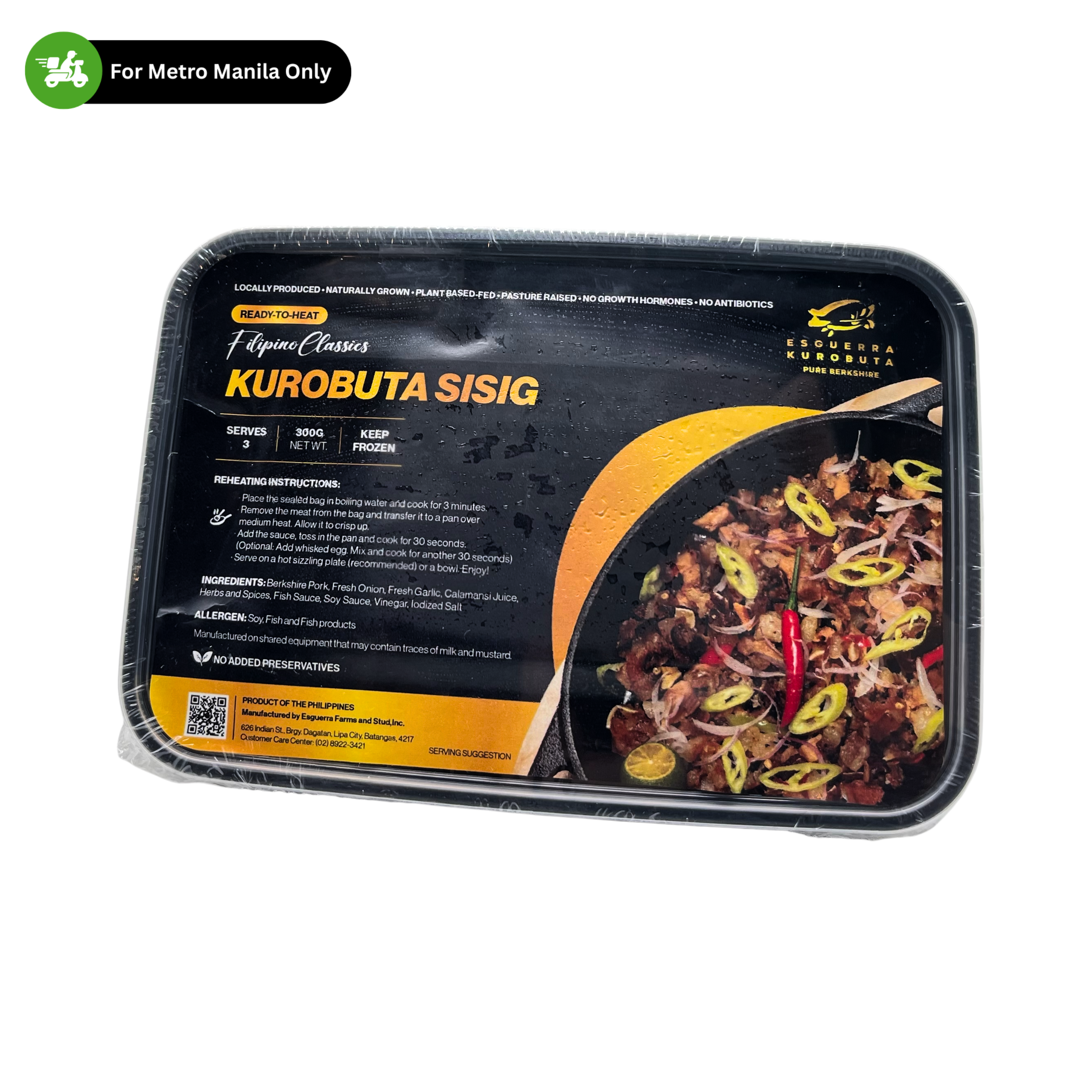 Esguerra Kurobuta - Kurobuta Pork Sisig