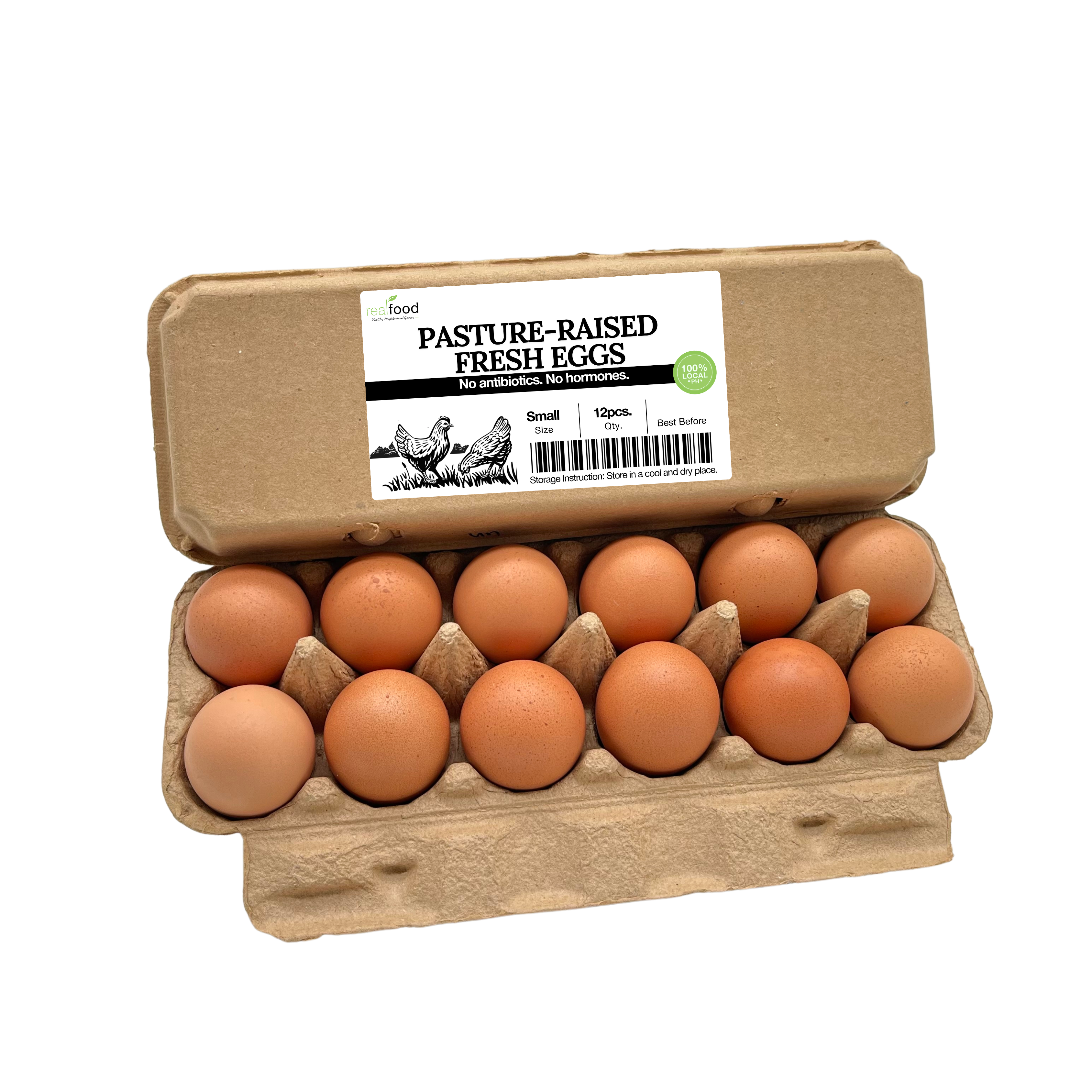 Real Food PH - Pasture Raised Eggs 12s