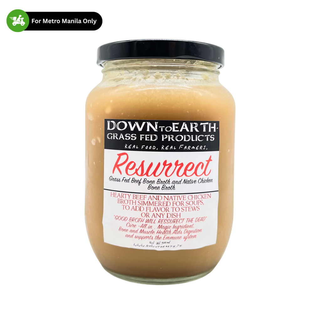 Down To Earth - Grass Fed Beef & Native Chicken Bone Broth