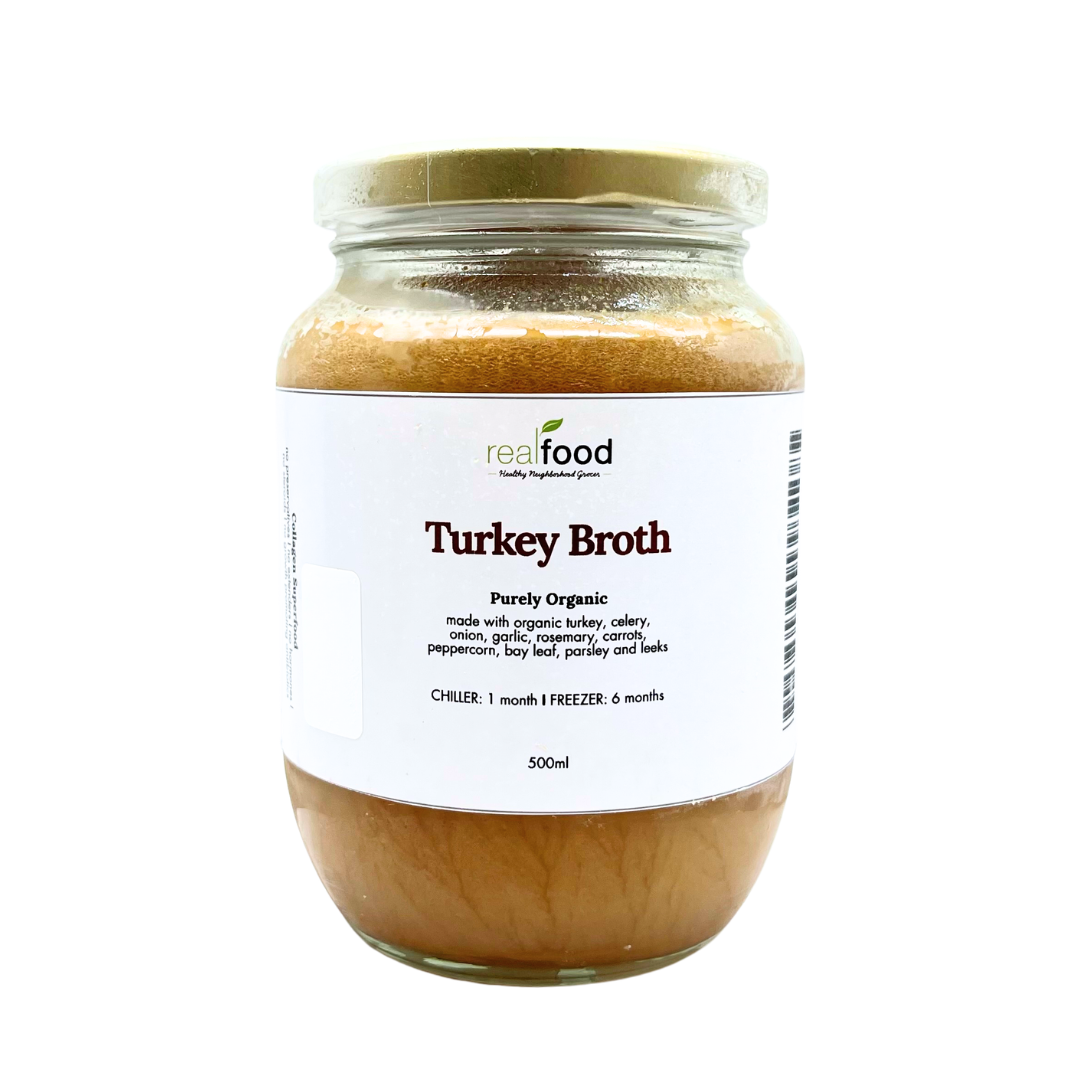 Real Food - Organic Turkey Broth