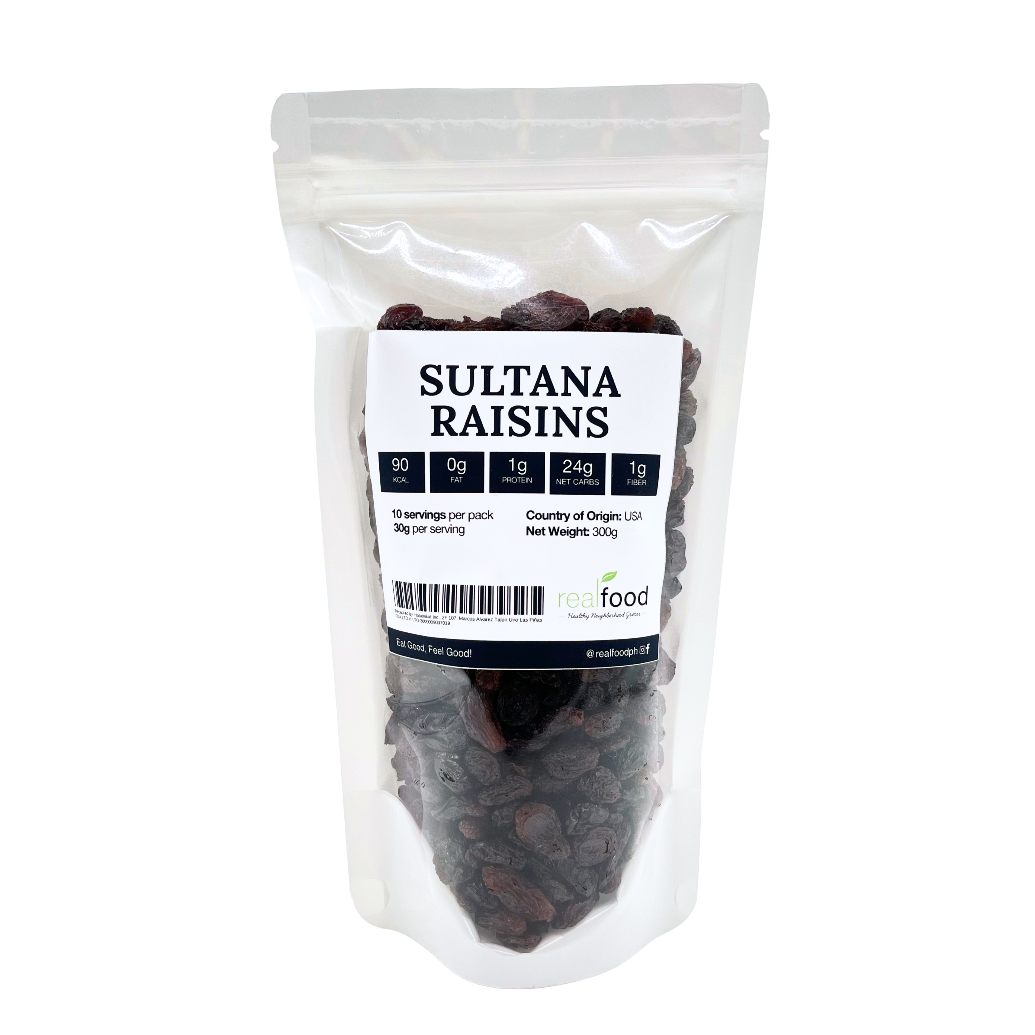 Real Food - Sultana Raisins