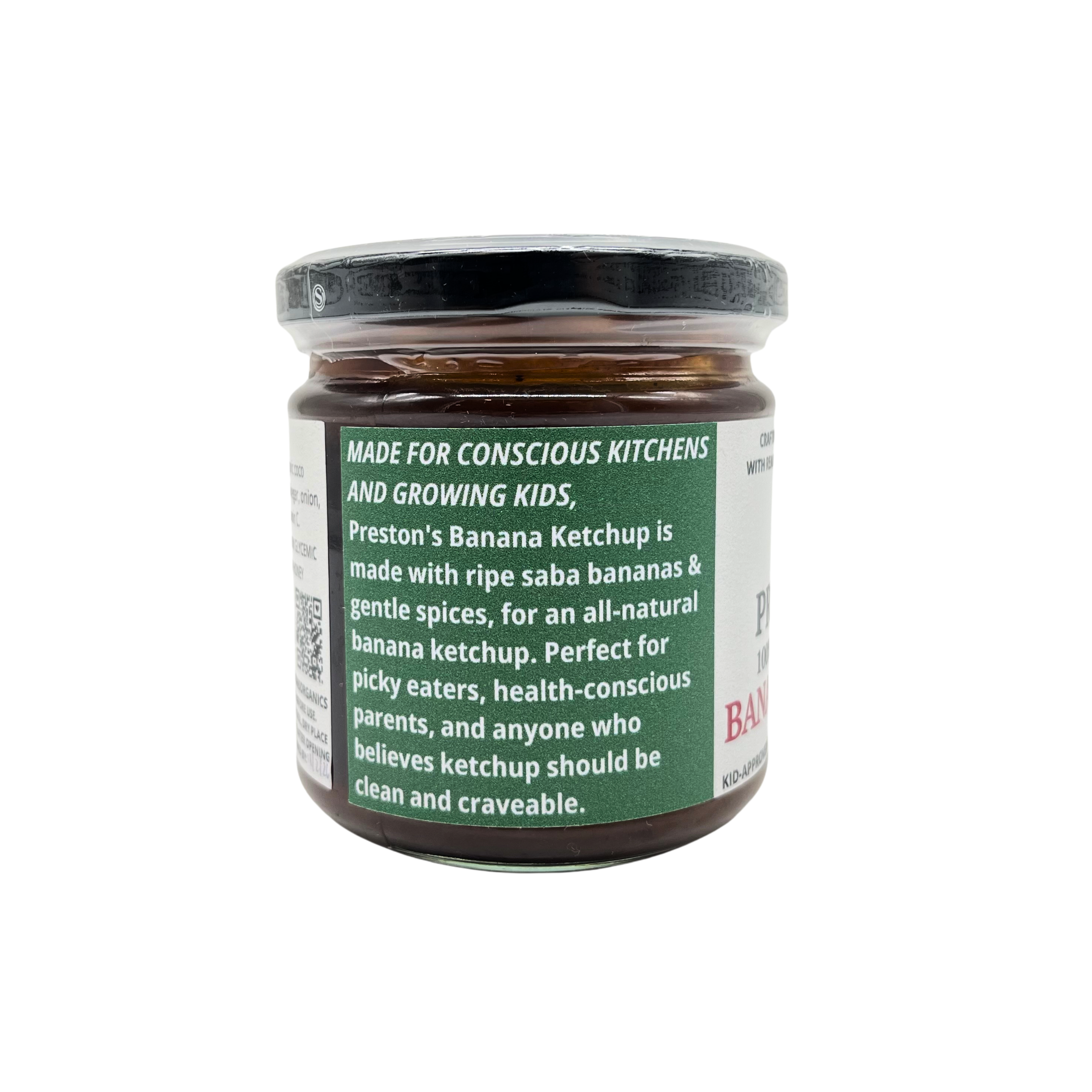Preston’s Organics - All Natural Banana Ketchup