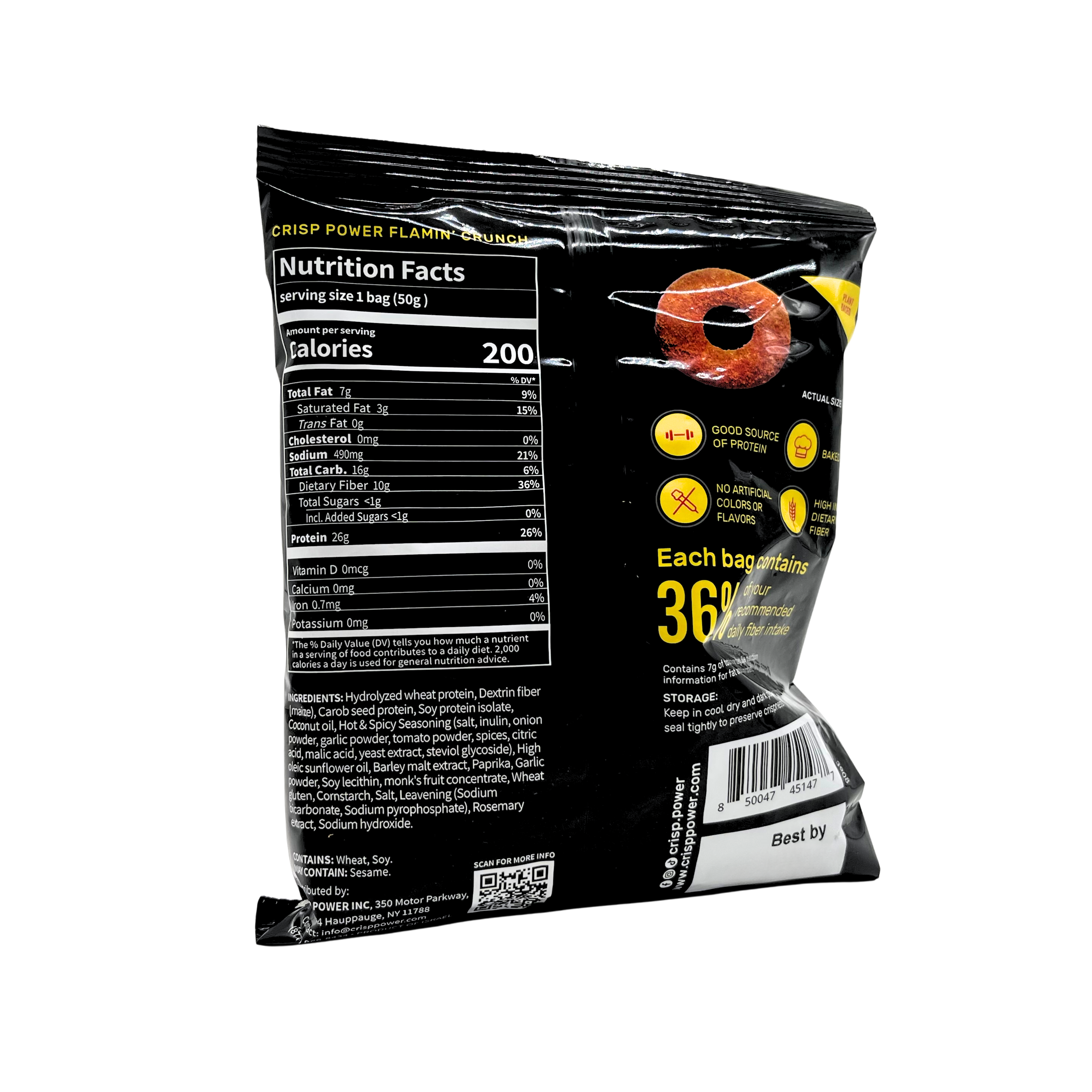 Crisp Power - Flamin’ Crunch Protein Pretzels