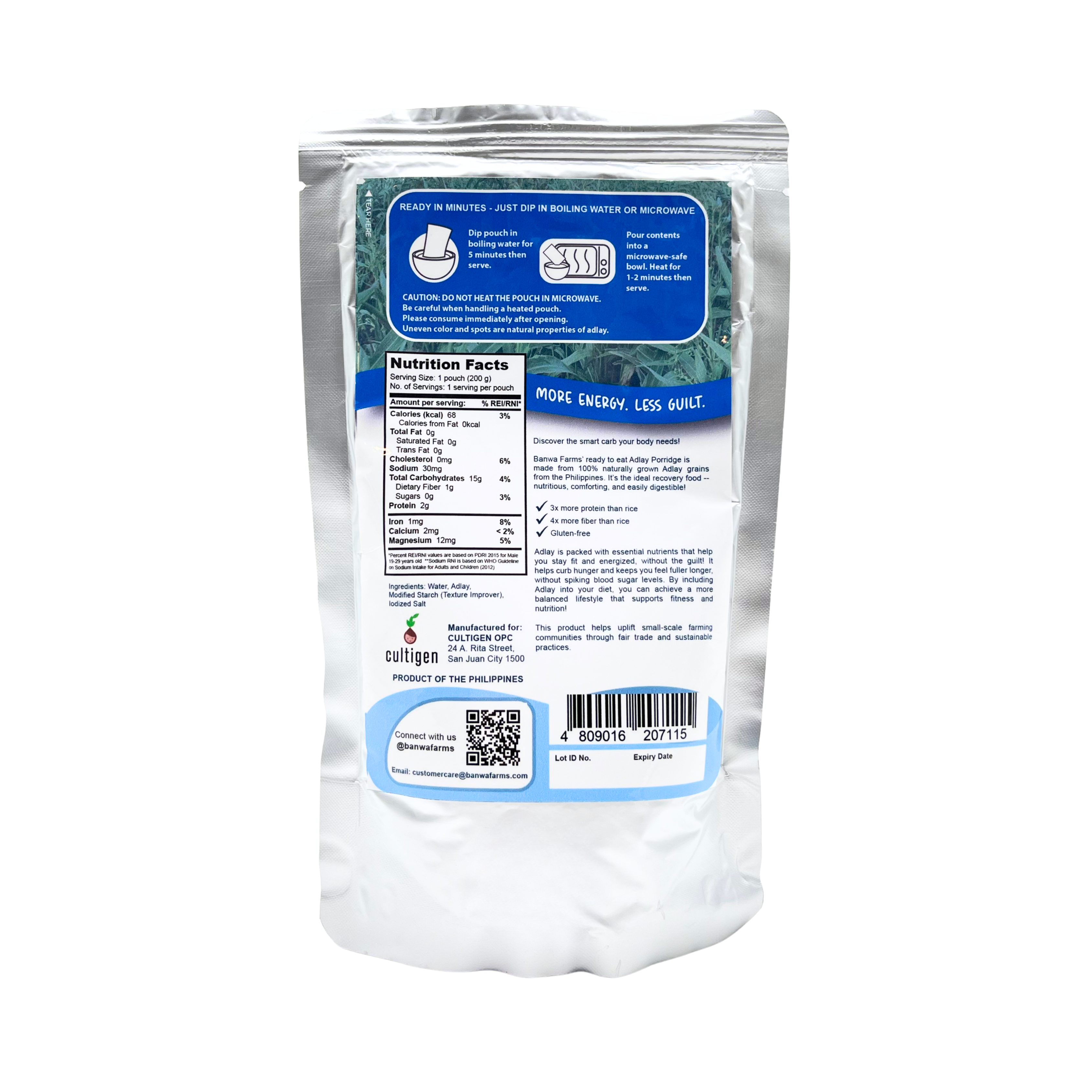 Banwa Farms - Adlay Porridge