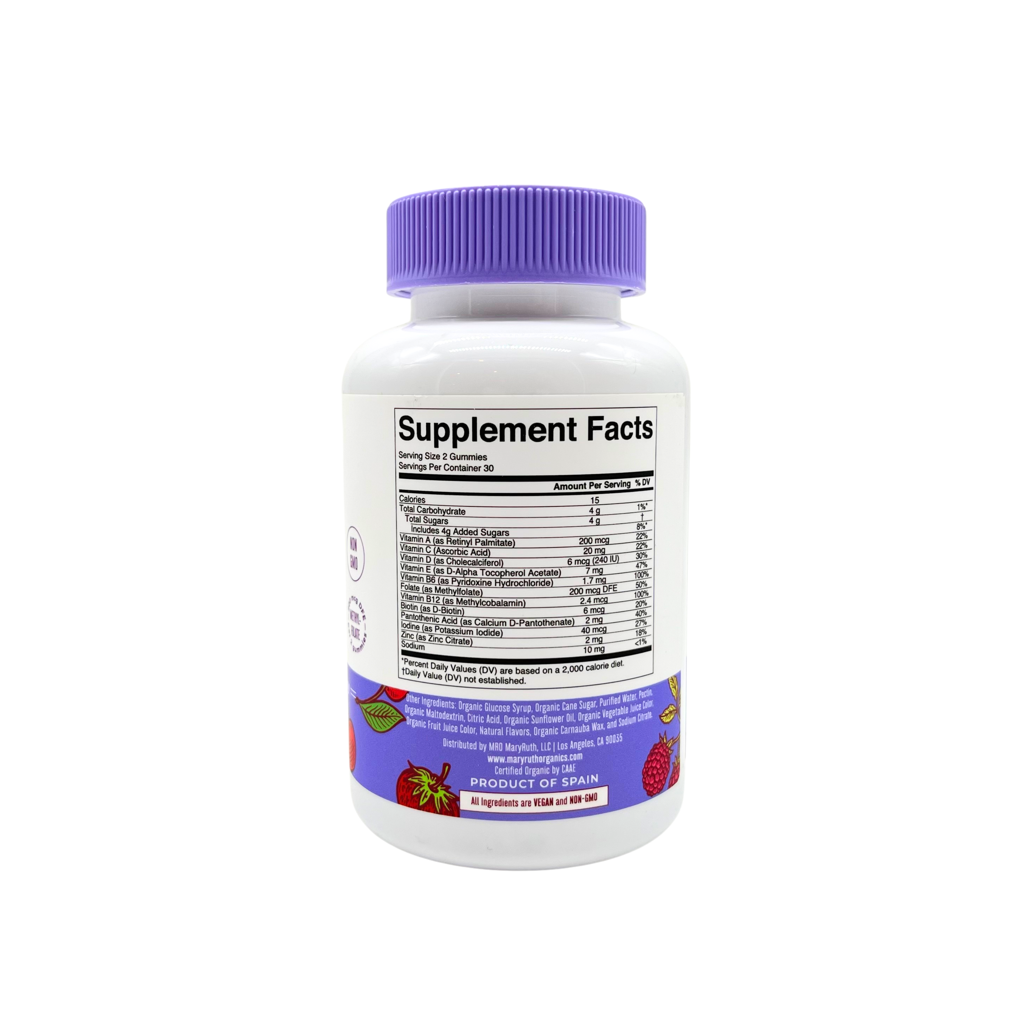 Mary Ruth's - Kids Multivitamins Gummies (Mixed Berry & Cherry)