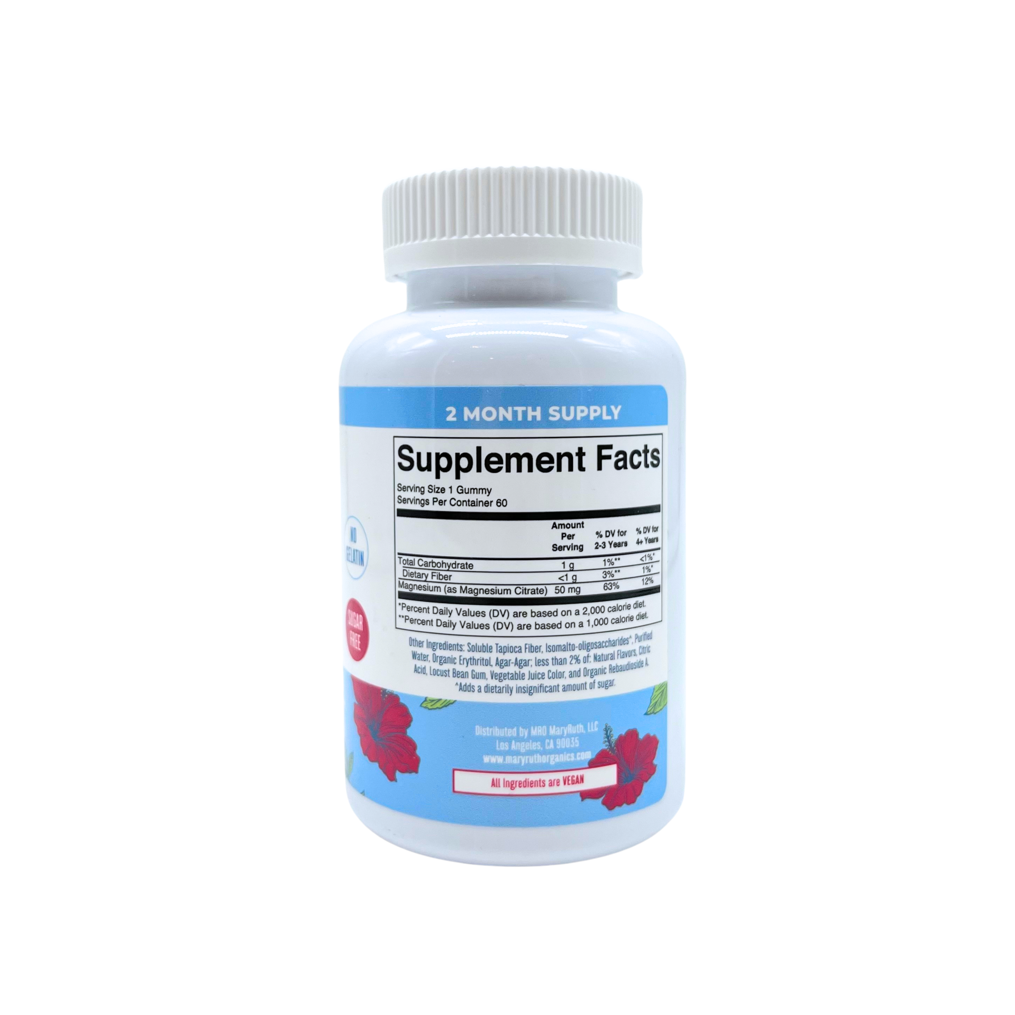 Mary Ruth's - Kids Magnesium Gummies (Hibiscus)