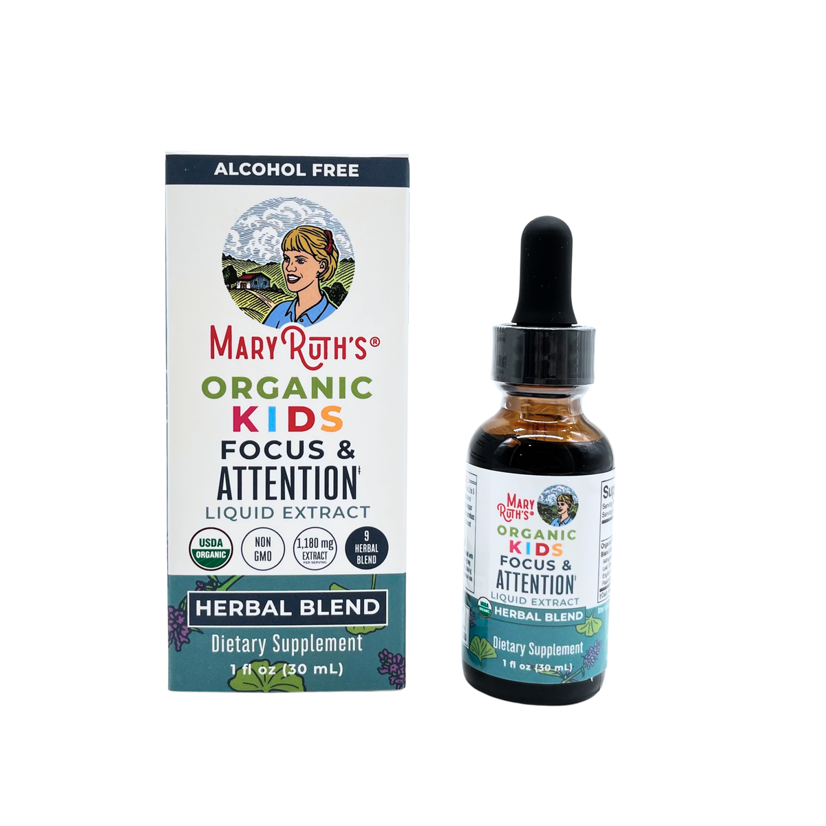 Mary Ruth's - Kids Focus & Attention Drops