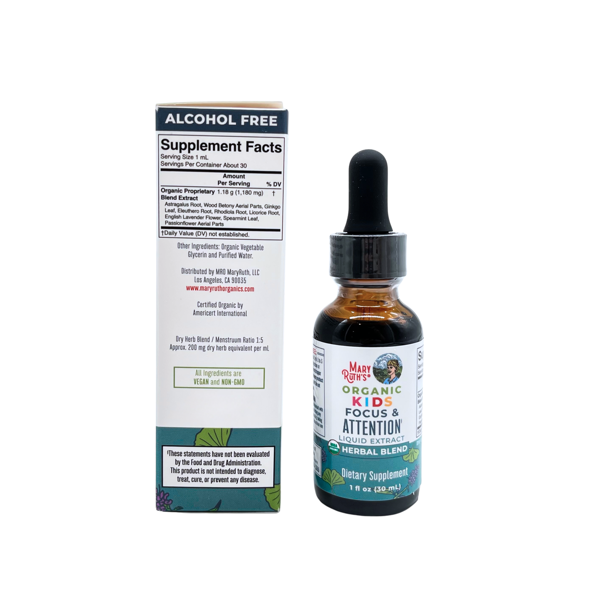 Mary Ruth's - Kids Focus & Attention Drops