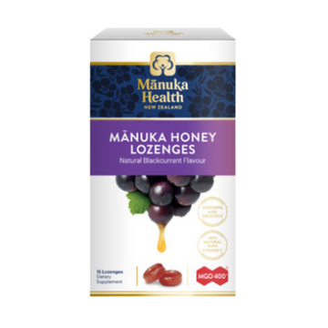 Manuka Health — Manuka Honey & Blackcurrant Lozenges