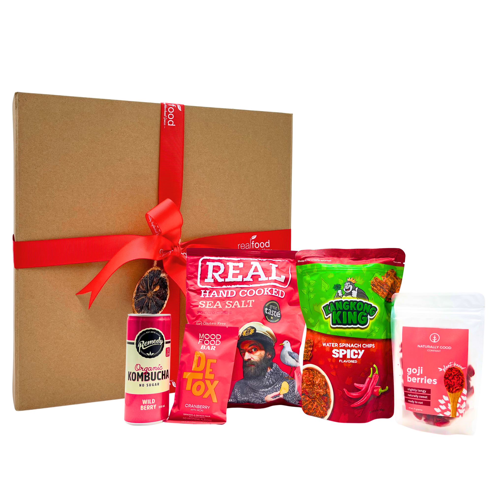Box Gift Red Color Gift Set — Color Coordinated Gift Box (Red) | Real Food PH