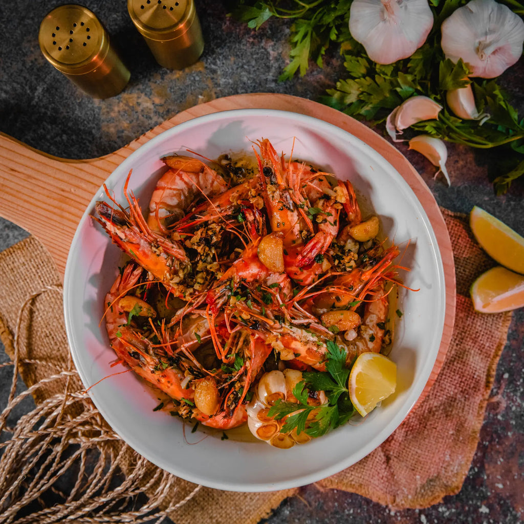 Wild Caught – Organic Black Tiger Shrimp Whole