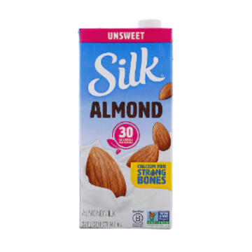 Silk – Unsweetened Almond Milk