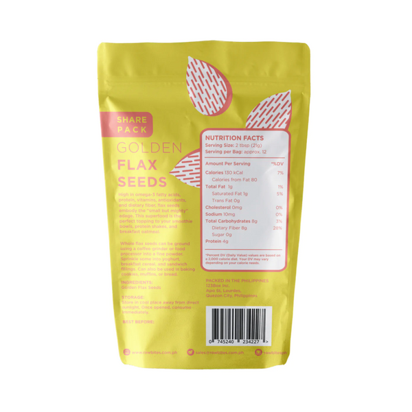 Raw Bites – Golden Flax Seeds
