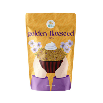 Raw Bites – Golden Flax Seeds Meal
