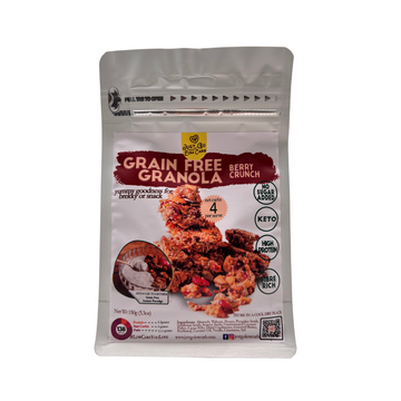 Just Go Low Carb – Berry Crunch Grain Free Granola