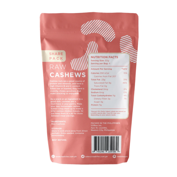 Raw Bites – Raw Cashews