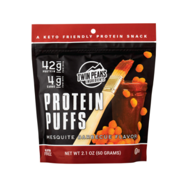 Twin Peaks Ingredients – Protein Puffs (Mesquite Barbeque Flavor)