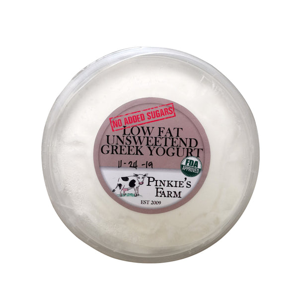 Pinkie's Farm – Low Fat Unsweetened Greek Yogurt