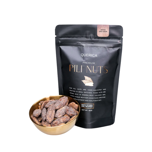 Que Rica — Premium Pili Nuts with Coffee Coco Sugar