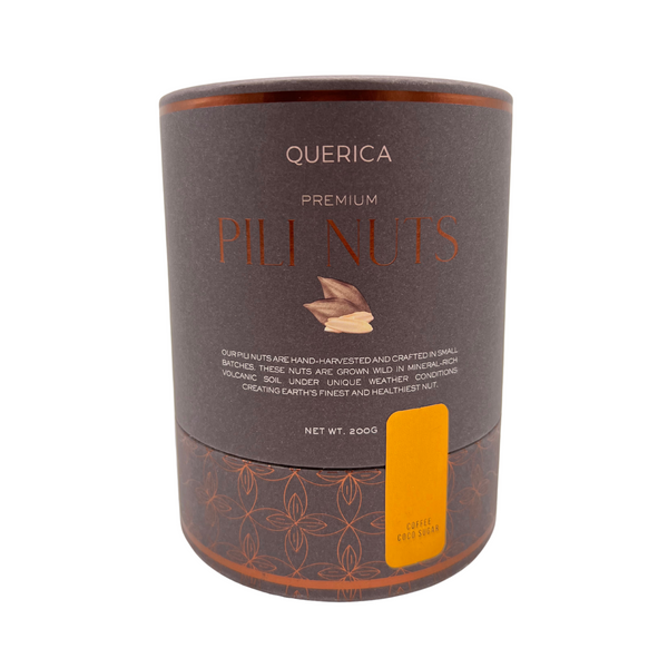 Que Rica — Premium Pili Nuts with Coffee Coco Sugar