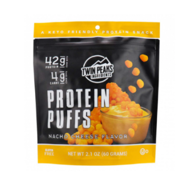 Twin Peaks Ingredients – Protein Puffs (Nacho Cheese Flavor)
