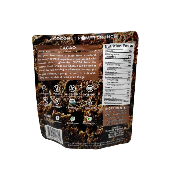 Nuco – Coconut Power Crunch (Cacao)