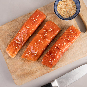 Wild Caught – Marinated Salmon Fillets (Teriyaki Glaze)